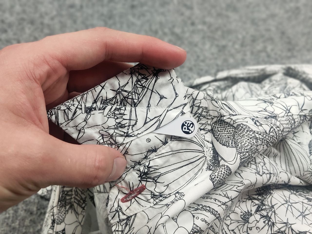 Paul Smith Paul Smith All-Over Pattern Cactus Sketch Long Sleeve Shirt Size US S / EU 44-46 / 1 - 14 Thumbnail