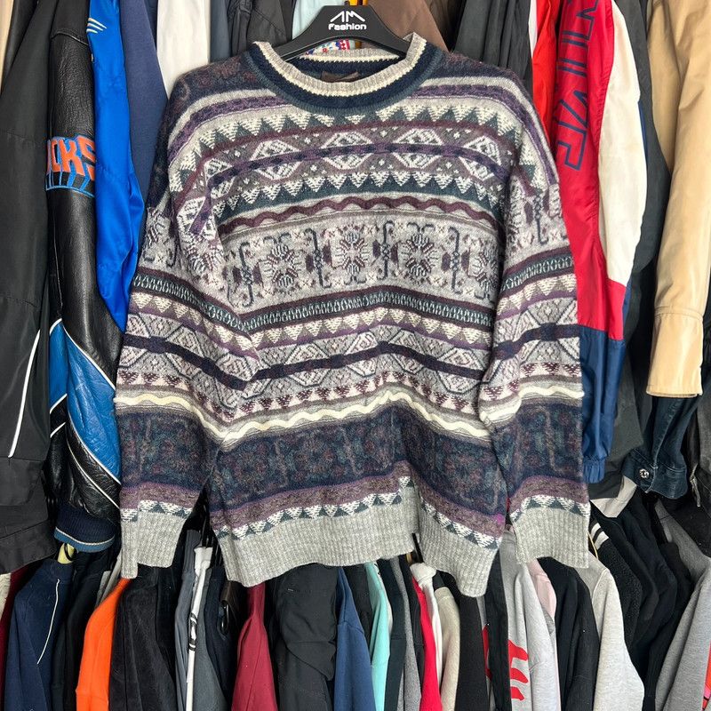 Bogner × Vintage sweater Bogner L alpaka cashmere rare Size US L / EU 52-54 / 3 - 1 Thumbnail