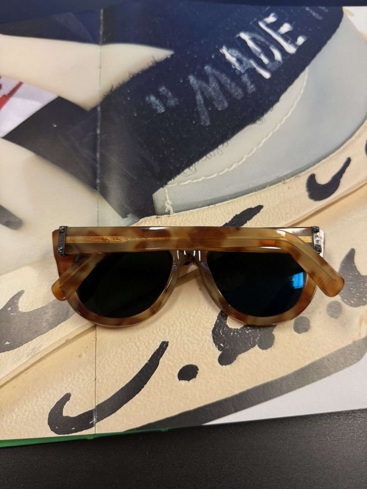 Chrome Hearts Chrome Hearts “LunchF**CKs” Sunglasses W Case Size ONE SIZE - 8 Thumbnail