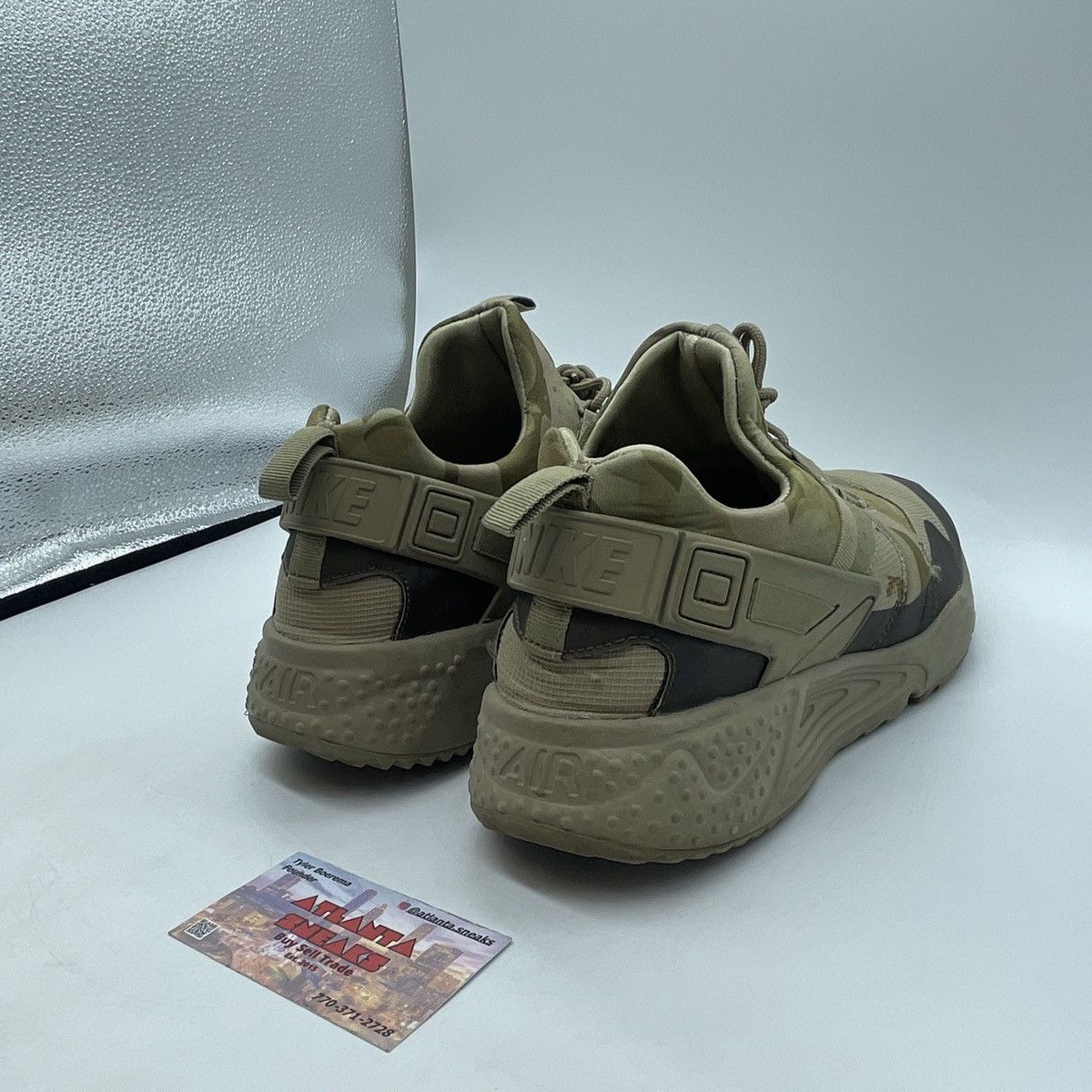 Nike Air huarache utility khaki Size US 12 / EU 45 - 5 Thumbnail