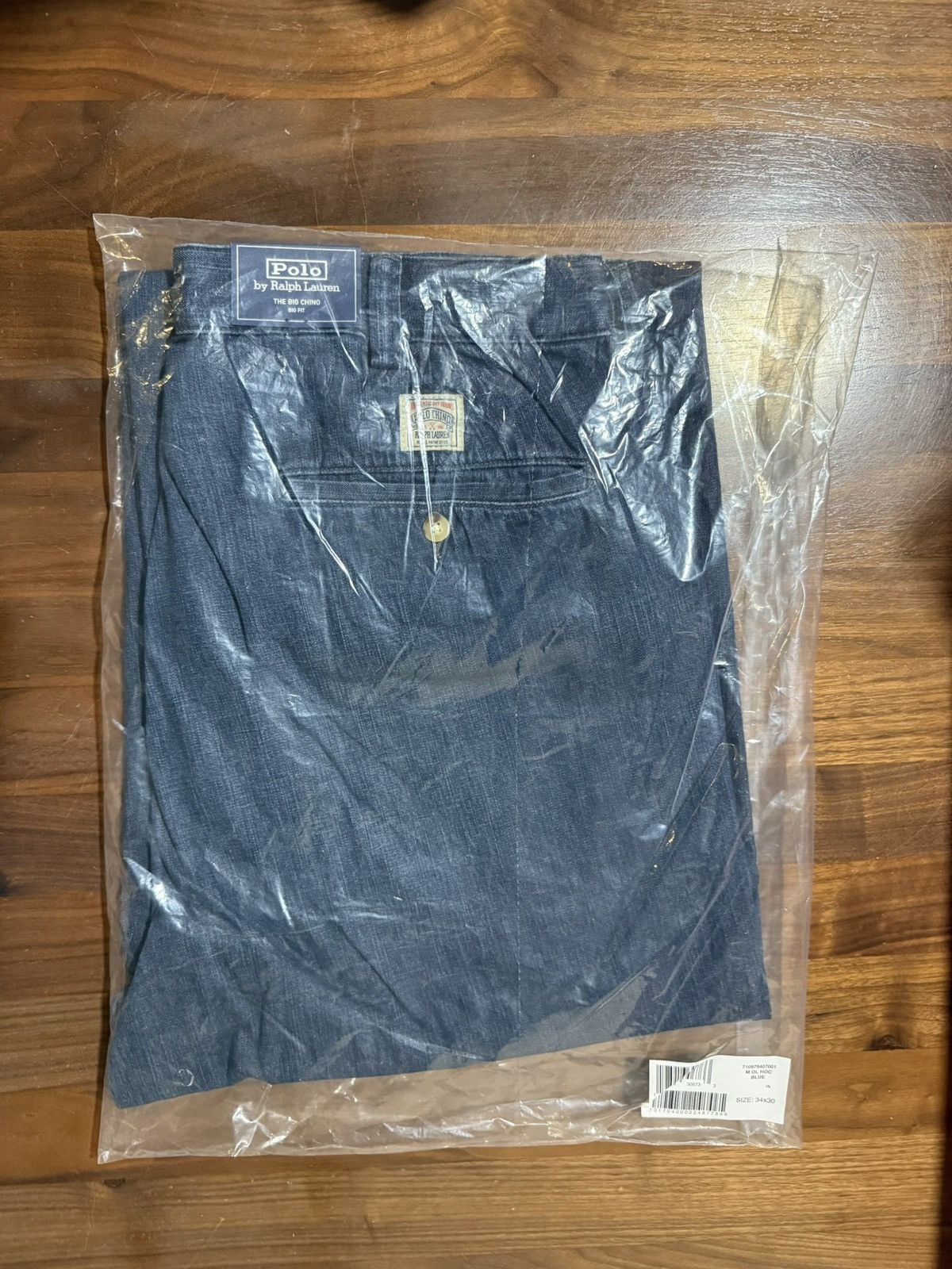 Polo Ralph Lauren Ralph Lauren Polo Stretch Straight Fit Navy Blue Chino Pant Size US 34 / EU 50 - 4 Thumbnail