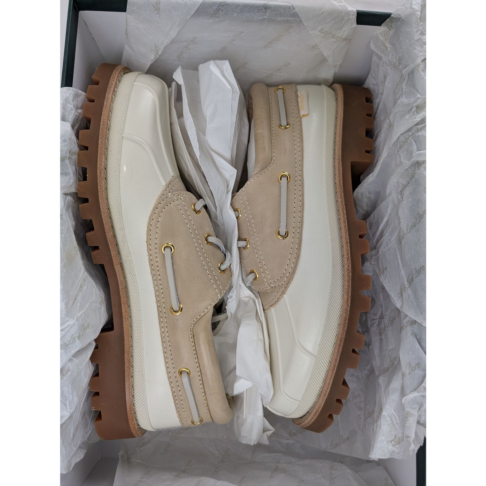 Aime Leon Dore o1rshd1 Q:2 / Duck Boots in Beige/Brown Size US 9.5 / EU 42-43 - 15 Thumbnail
