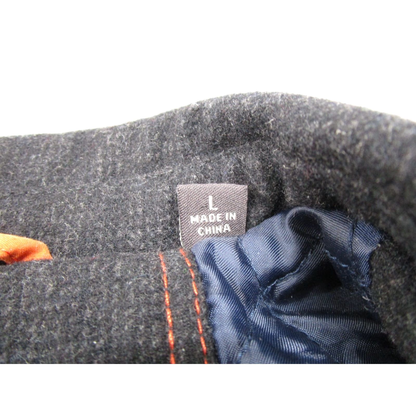 Dockers DOCKERS Jacket Overcoat Men L Wool Black Lined Button Casual Winter Fall 2+ items ship .99 Mens Size US L / EU 52-54 / 3 - 3 Thumbnail