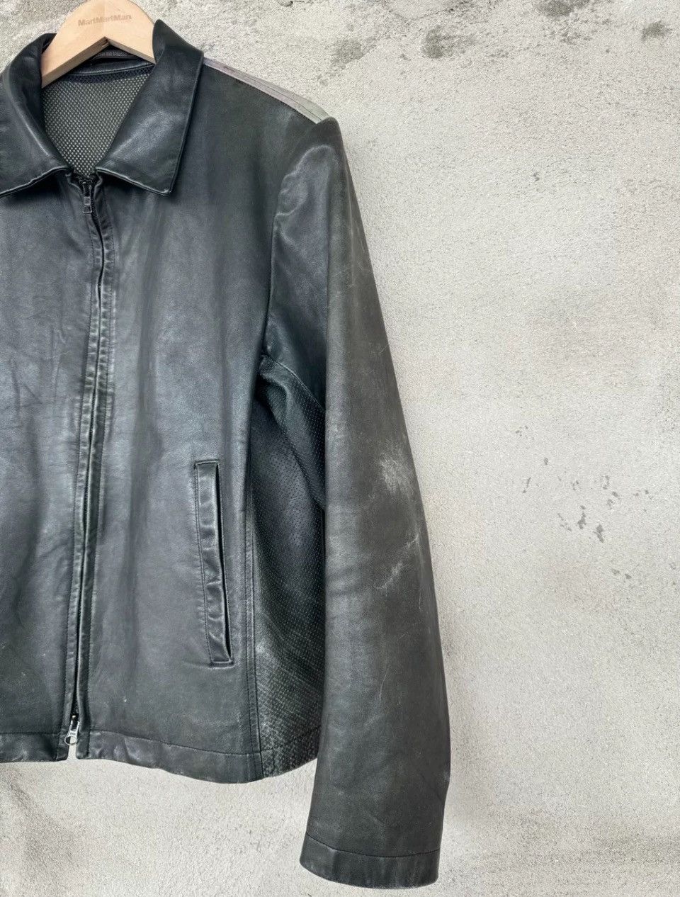 Yohji Yamamoto Yohji Yamamoto 6.1The men 23rd Mermaid leather jacket Size US L / EU 52-54 / 3 - 6 Thumbnail