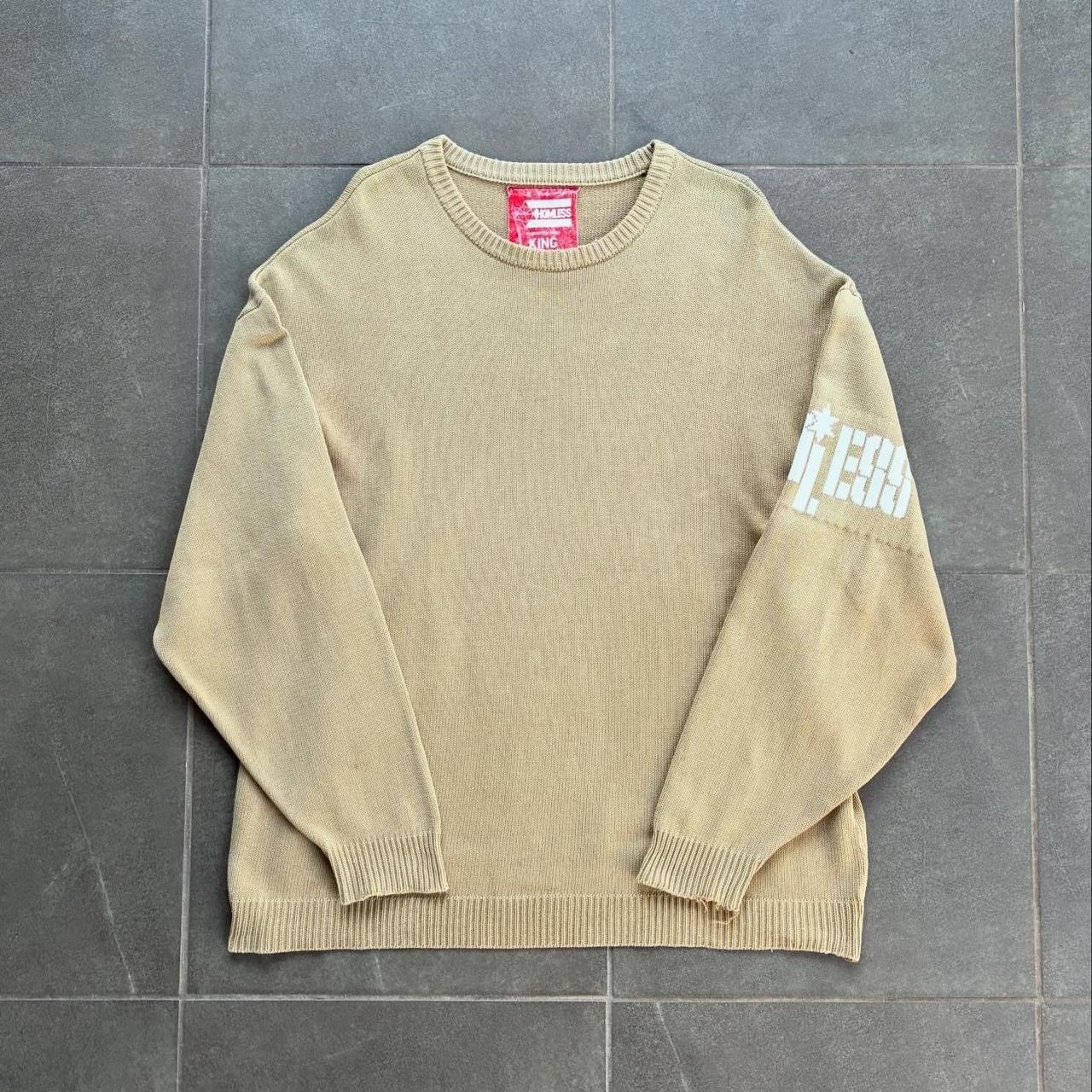 Japanese Brand 2000s Japanese Urahara brand Homless sweater Size US XL / EU 56 / 4 - 1 Thumbnail