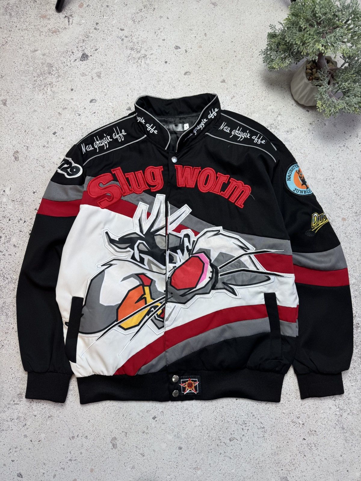 NASCAR Looney Tunes Tweety Sylvester Bomber Light jacket F1 Racing Size US M / EU 48-50 / 2 - 1 Thumbnail