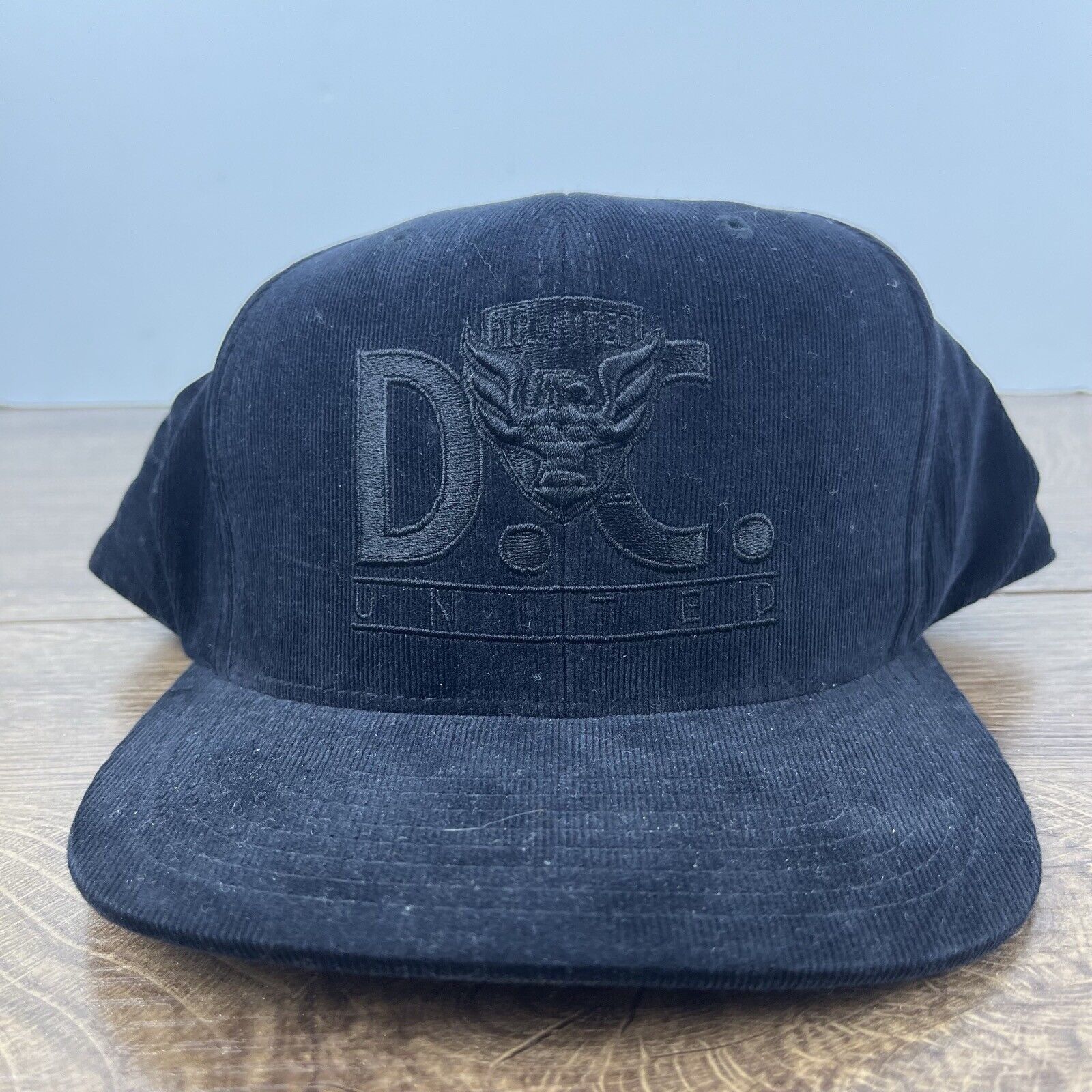 Mitchell & Ness DC United Snapback Hat Mitchell & Ness Black Cap Adjustable Size ONE SIZE - 1 Thumbnail