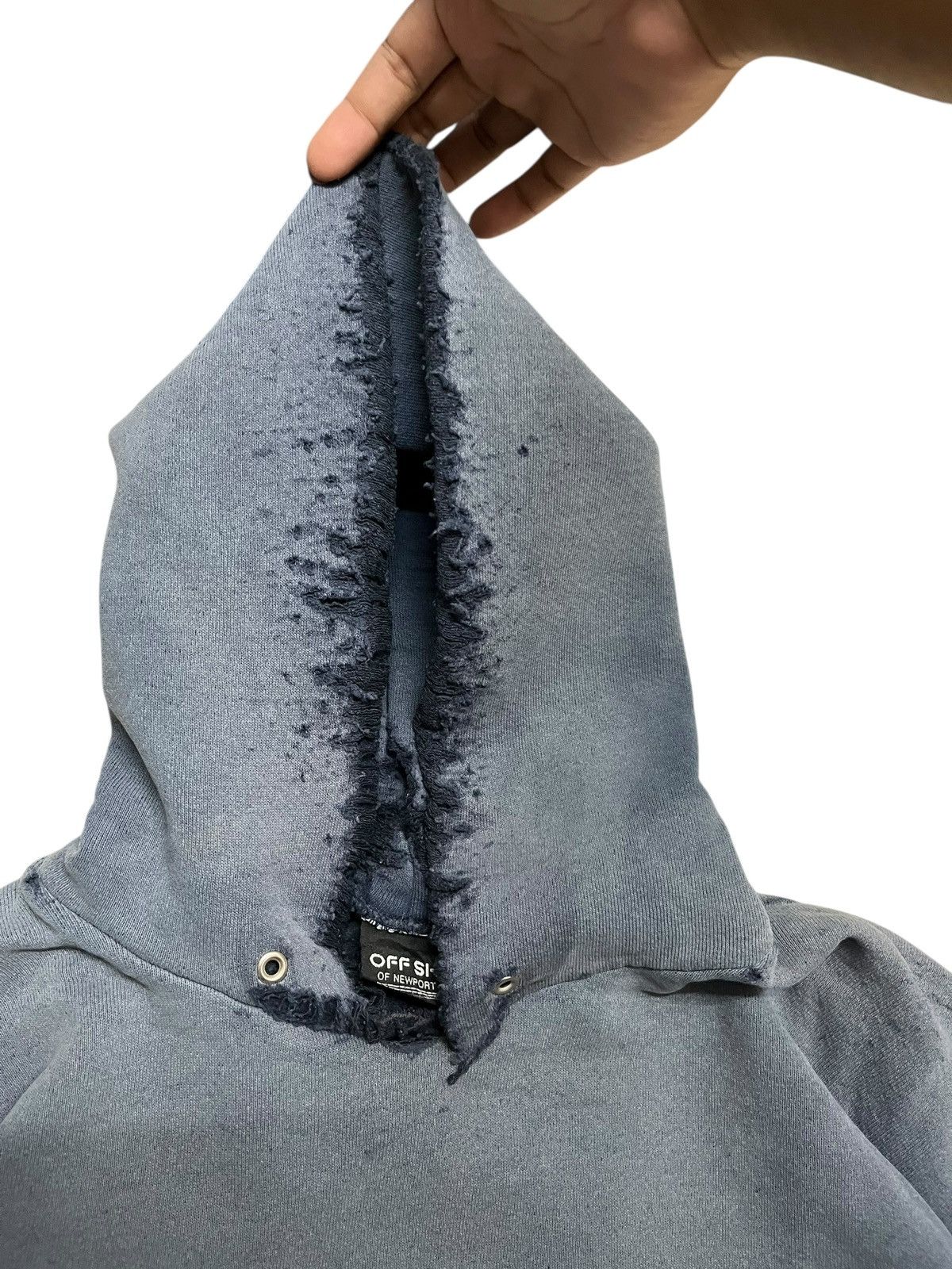 Vintage 90s Offshore Thrashed Sunfaded Pullover Hoodie Size US M / EU 48-50 / 2 - 4 Thumbnail