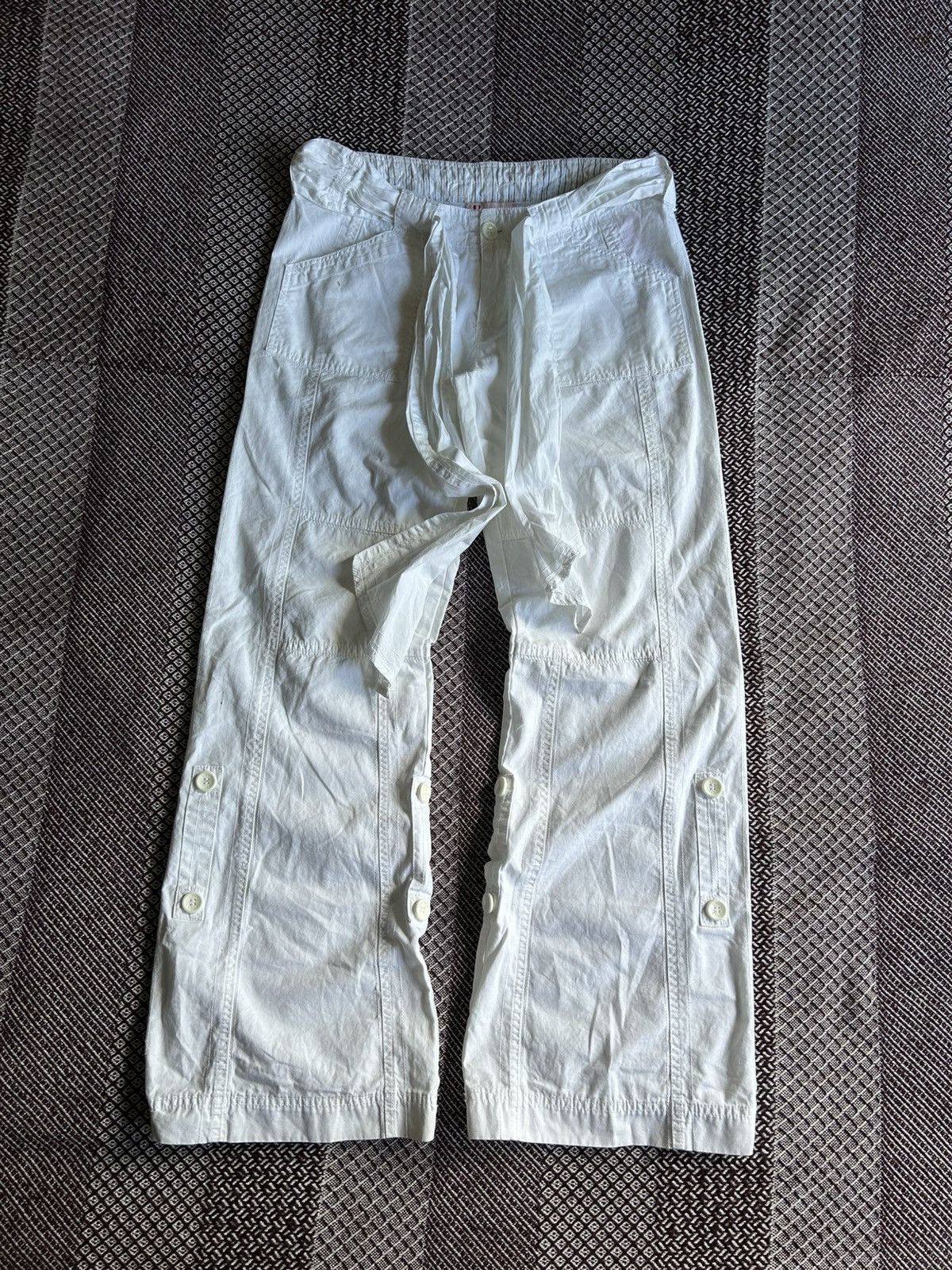 YAYA YaYa Vintage Avantgarde Pants Hype Y2K Unisex Streetwear 40 Size 27" / US 4 / IT 40 - 1 Thumbnail