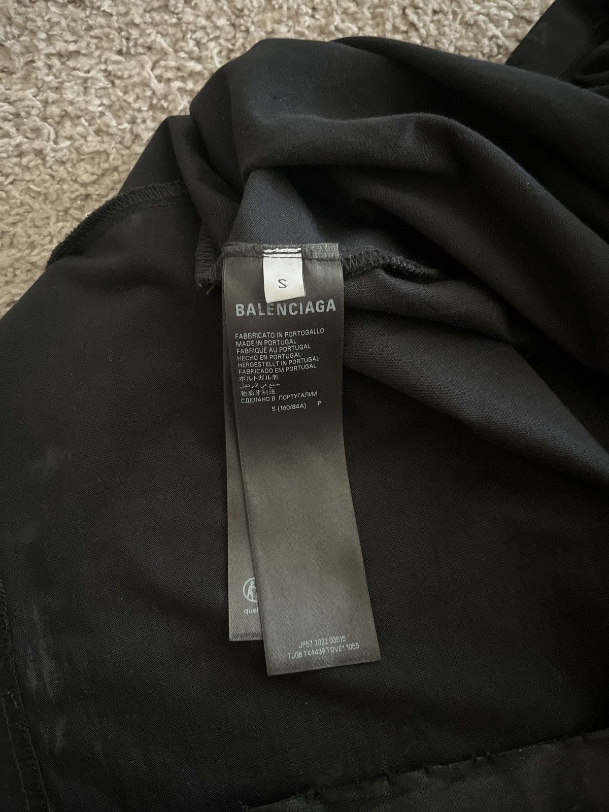 Balenciaga Balenciaga Heavy Metal Tee Size US S / EU 44-46 / 1 - 4 Thumbnail