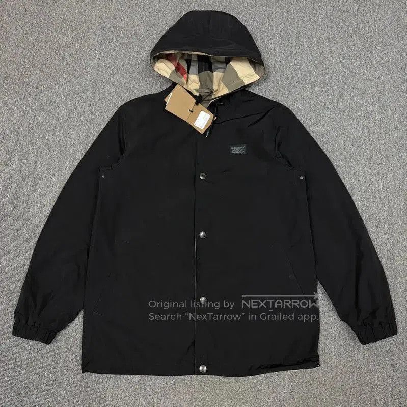 Burberry Burberry Black Polyurethane Men's Outerwear Jacket. Size US S / EU 44-46 / 1 - 1 Thumbnail