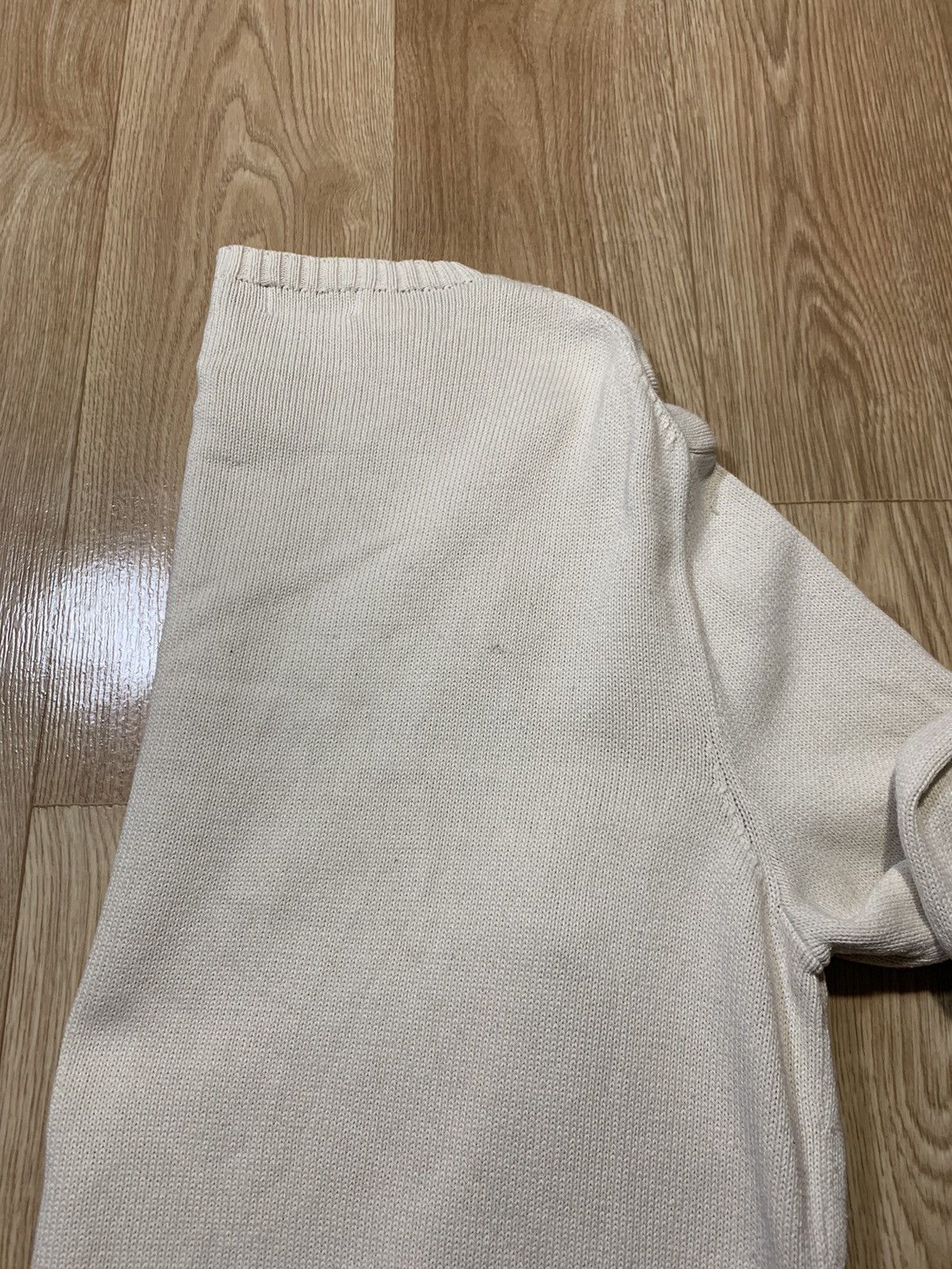 Polo Ralph Lauren Polo Ralph Lauren White Knitwear Sweater Size US XL / EU 56 / 4 - 7 Thumbnail