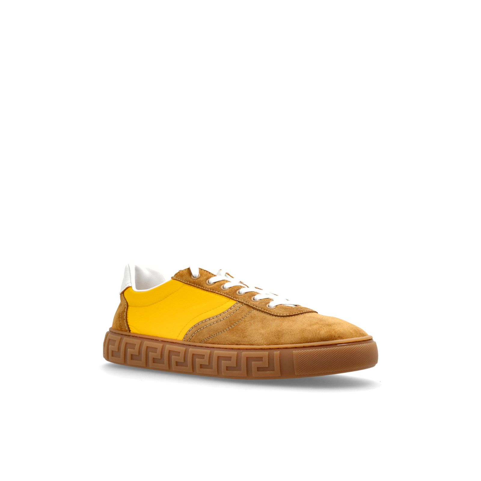 Versace VERSACE Brown/Yellow Sneakers New And Authentic (Men's size: Size US 9 / EU 42 - 2 Thumbnail