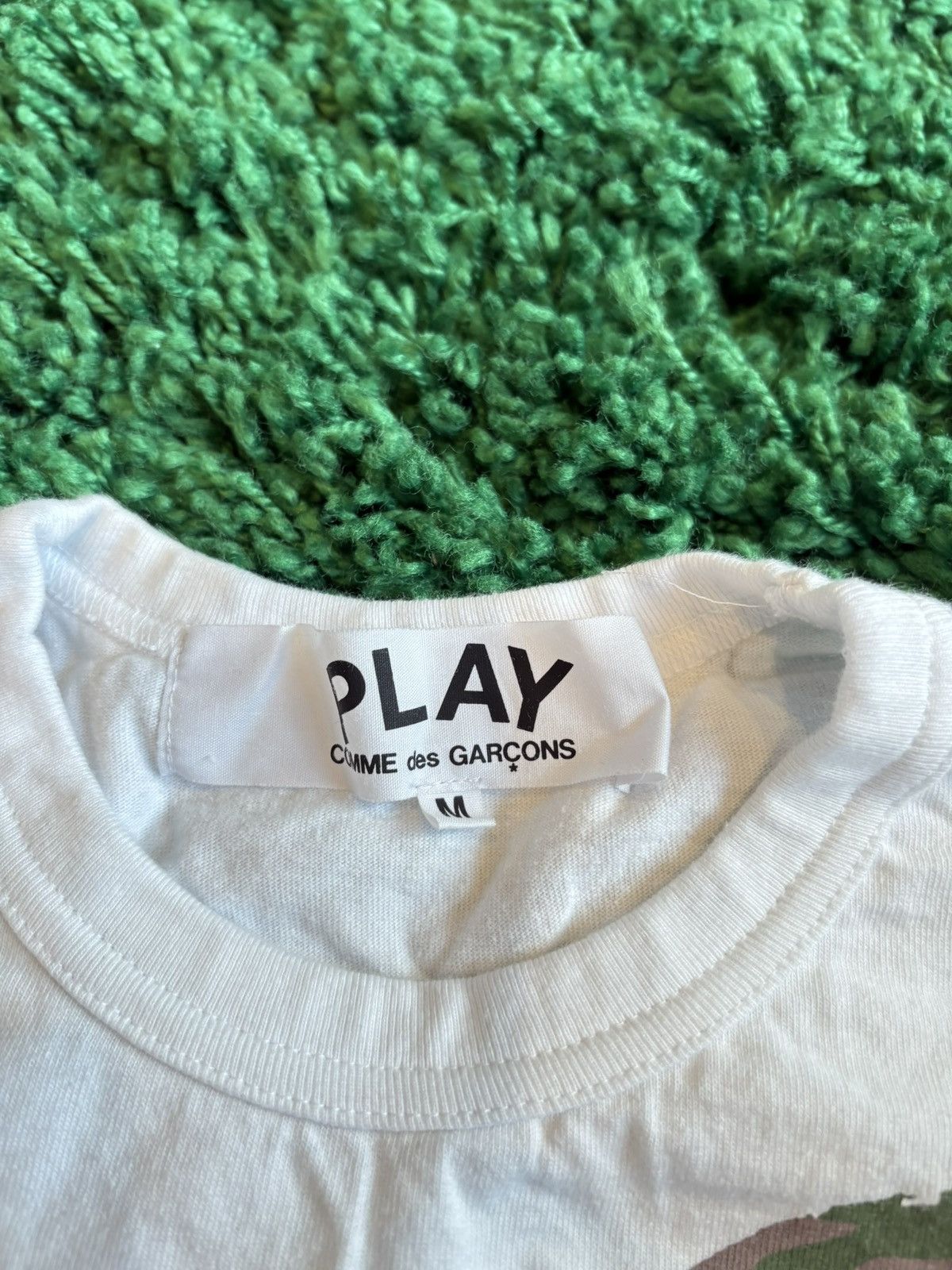 Comme des Garcons PLAY CDG Play Camo Tee Size Medium Size US M / EU 48-50 / 2 - 2 Thumbnail