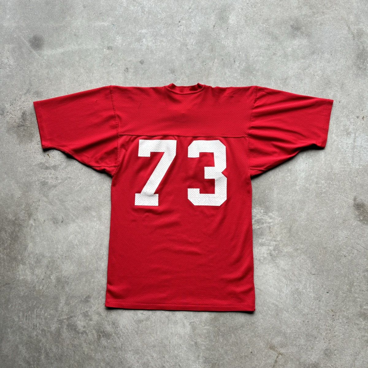 Vintage vintage 70s/80s FOOTBALL UNIVERSITY training practice jersey Size US L / EU 52-54 / 3 - 13 Thumbnail