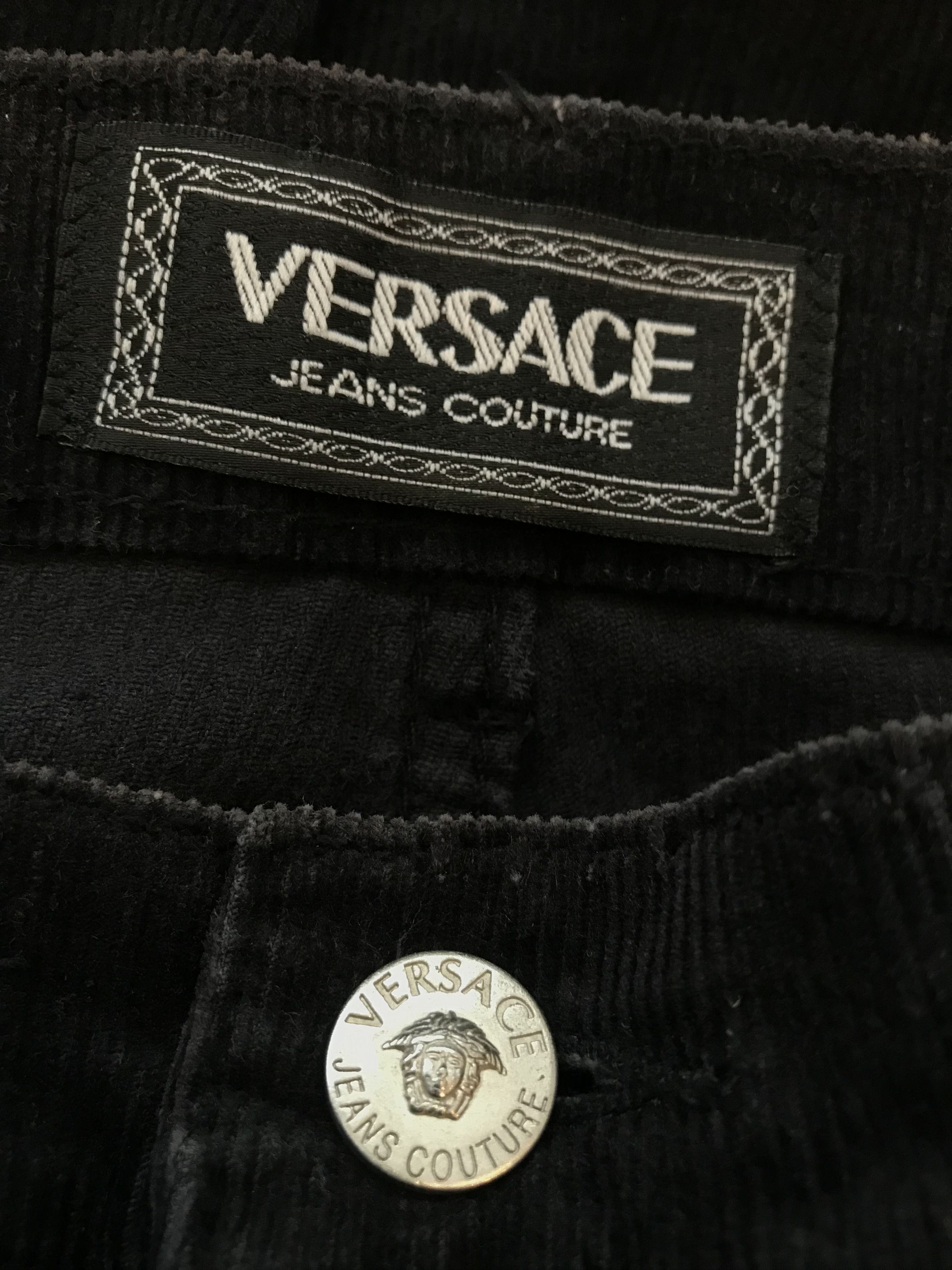 Versace × Versace Jeans Couture Vintage Versace Corduroy Pants Size US 34 / EU 50 - 8 Thumbnail