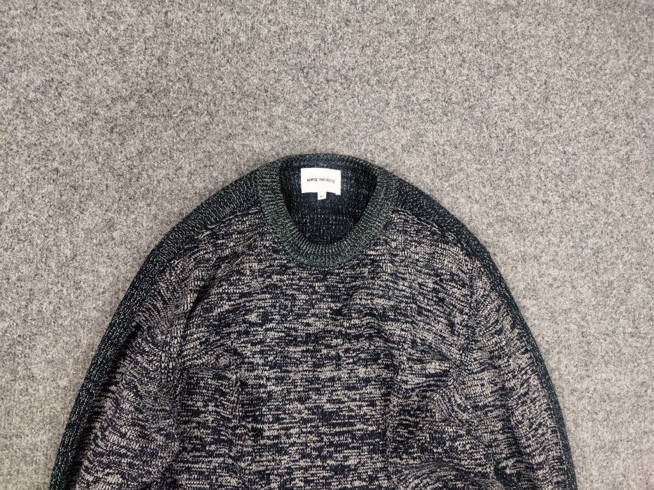Norse Projects Norse Projects Design Arild Moulin Dark Gray Knit Sweater Size US M / EU 48-50 / 2 - 4 Thumbnail