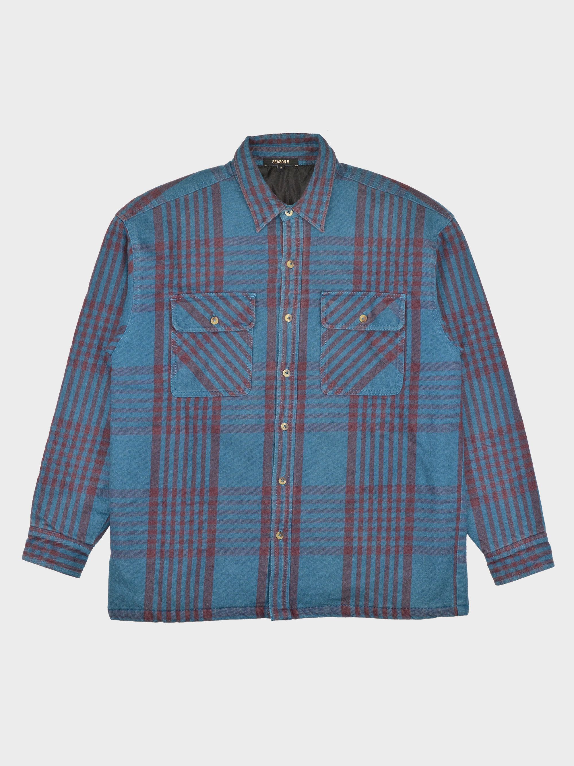 Yeezy Season Season 5 (2017) - classic oversized check flannel 