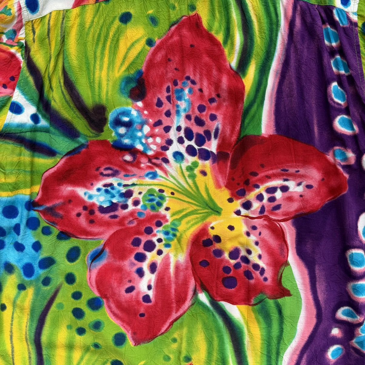 Jams World 1990s Jams World Gloriosa Printed Aloha Shirt Size US L / EU 52-54 / 3 - 7 Thumbnail