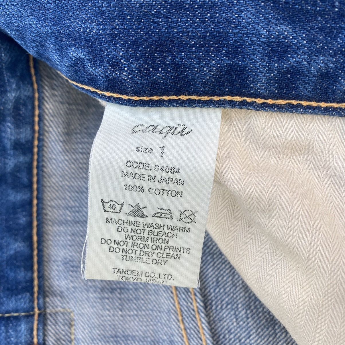 Japanese Brand CAQU JAPAN Selvedge Jeans Size US 30 / EU 46 - 13 Thumbnail