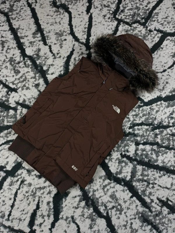 The North Face The North Face nuptse 600 prodigy down vest brown S Size S / US 4 / IT 40 - 2 Thumbnail