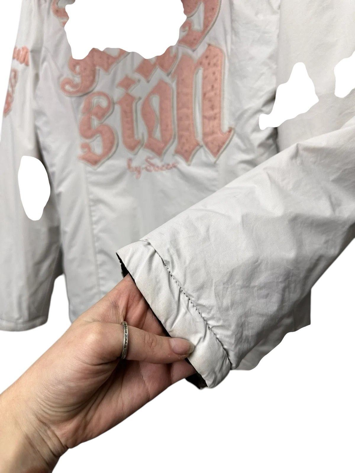 Hysteric Glamour Reversible jacket khaki/white fur hood y2k Isay Miyake style Size US S / EU 44-46 / 1 - 11 Thumbnail
