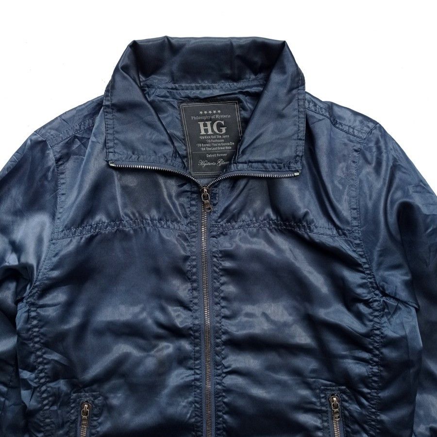 Hysteric Glamour hysteric glamour japan nylon satin biker jacket Size US S / EU 44-46 / 1 - 4 Thumbnail