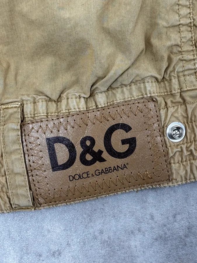 Dolce & Gabbana AW2004 Dolce & Gabbana Light Beige Military Utility Jacket Size US M / EU 48-50 / 2 - 13 Thumbnail