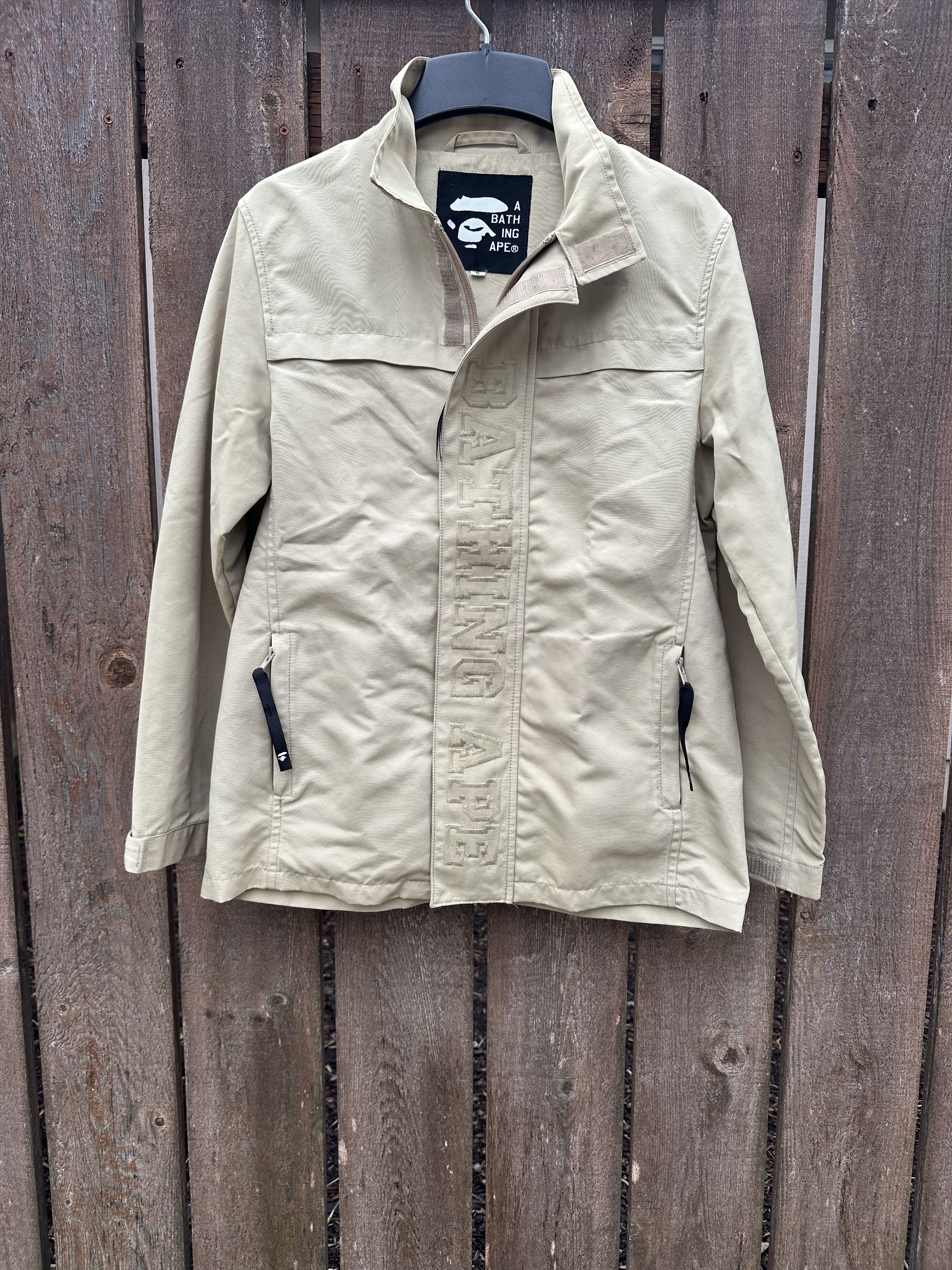 Bape Vintage 90's BAPE embroidered nylon jacket Size US S / EU 44-46 / 1 - 1 Thumbnail