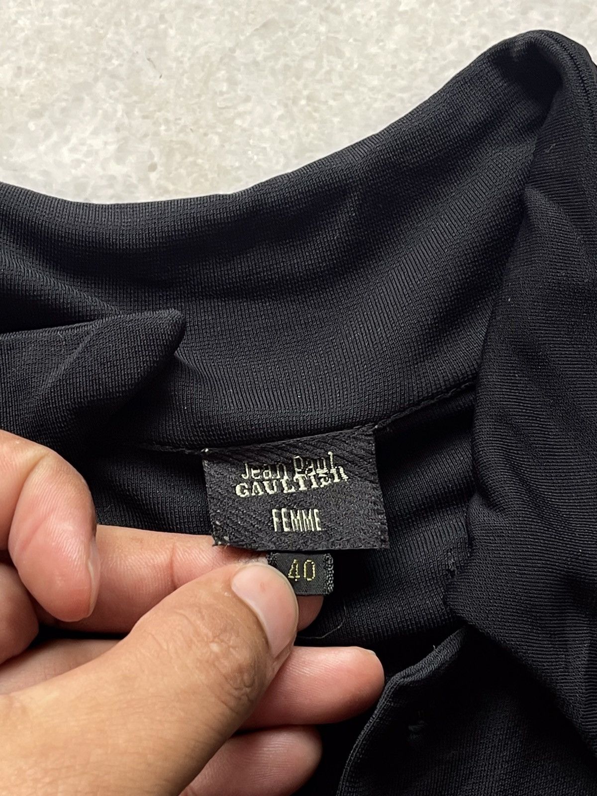 Jean Paul Gaultier 90s Jean Paul Gaultier Oversize Hand Sleeve Size S / US 4 / IT 40 - 16 Thumbnail
