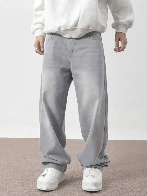 Japanese Brand × Vintage Baloon Skate Baggy Denim Jeans Loose 2000s Size US 36 / EU 52 - 2 Thumbnail