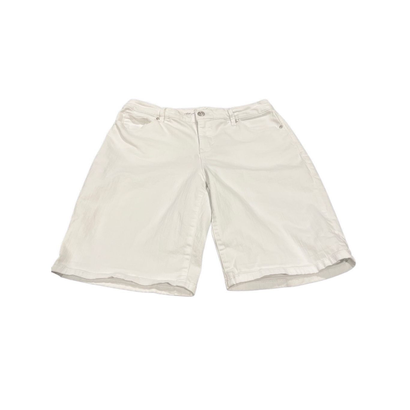 Gloria Vanderbilt Gloria Vanderbilt extreme White pullover shorts size 10 Size 32" / US 10 / IT 46 - 2 Thumbnail