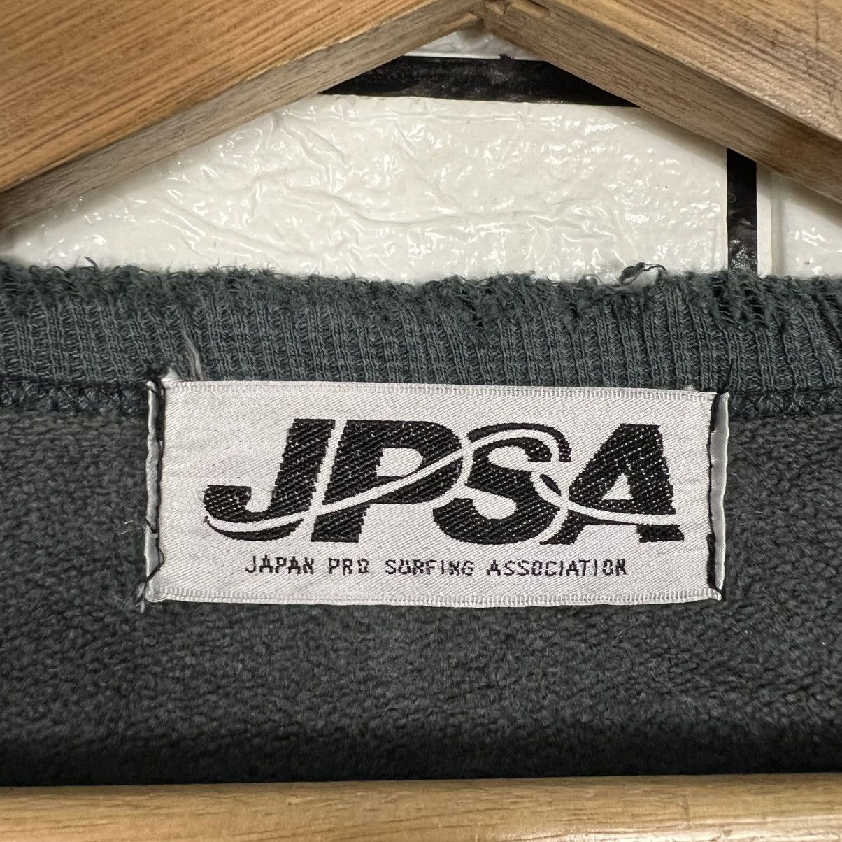 Vintage 90s JPSA Japan Pro Surfing Association Sweatshirt #4270-C194 Size US L / EU 52-54 / 3 - 14 Thumbnail