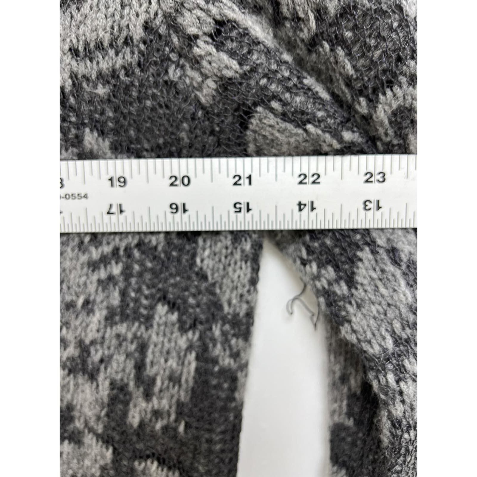 Eileen Fisher EILEEN FISHER Wool Cardigan Sweater Gray Large A000645 Size L / US 10 / IT 46 - 7 Thumbnail