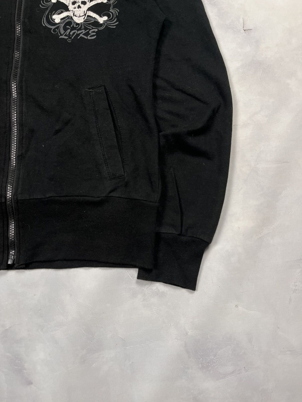 Japanese Brand Faux Fur Skull Hoodie M.K.R Size US S / EU 44-46 / 1 - 6 Thumbnail