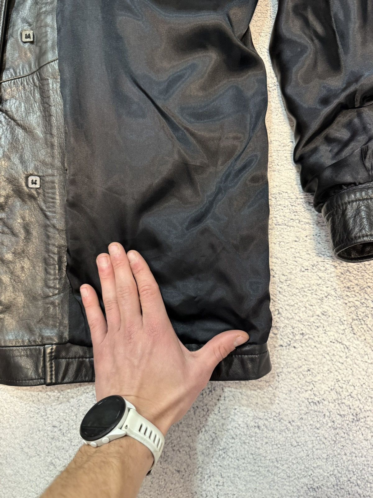 Gieves & Hawkes Gieves & Hawkes Leather Jacket Men 40 Savile Row England Size US M / EU 48-50 / 2 - 20 Thumbnail
