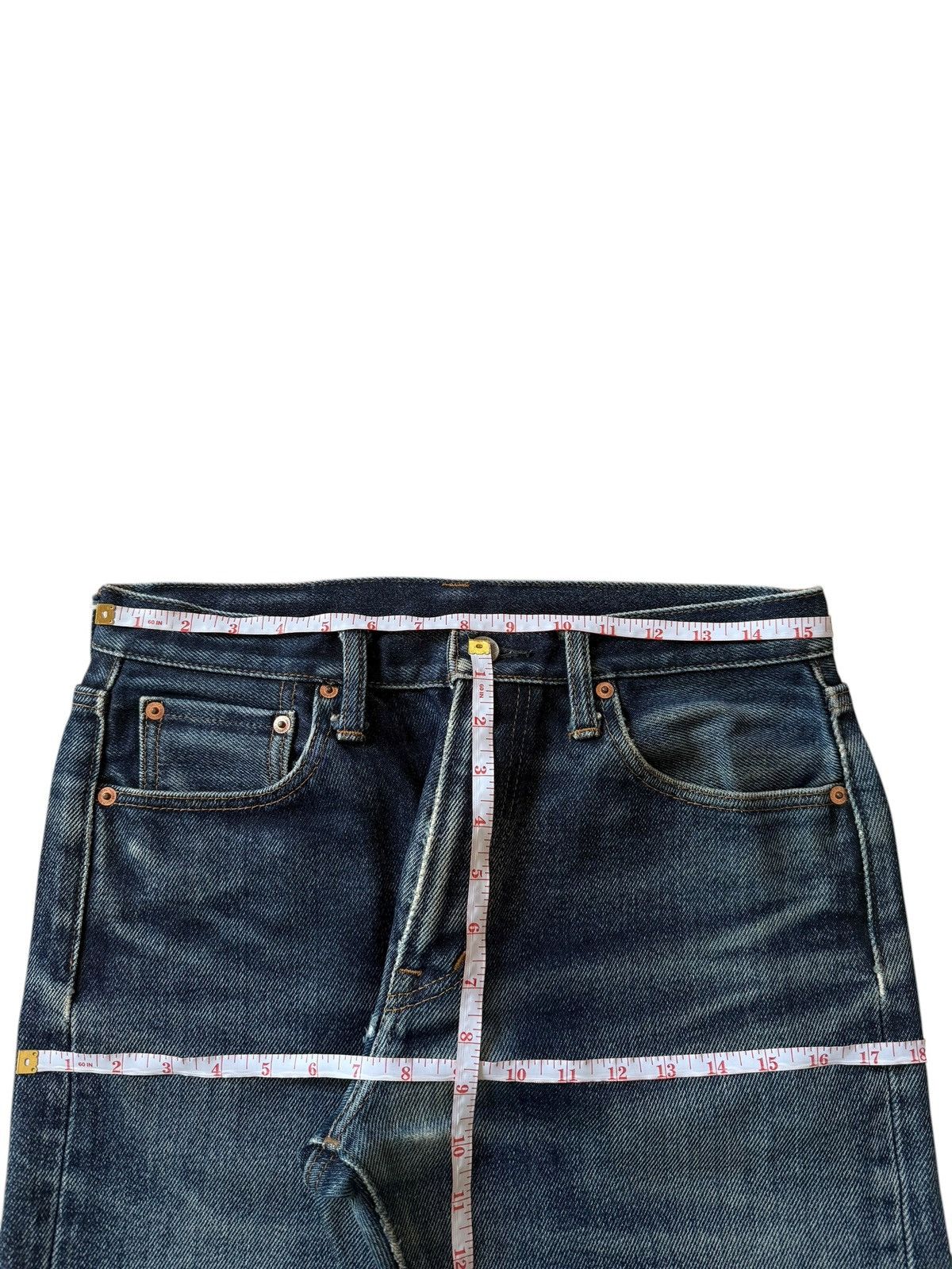 Iron Heart Vintage Japanese Iron Heart 21 Oz Loose Jeans Size US 31 - 6 Thumbnail