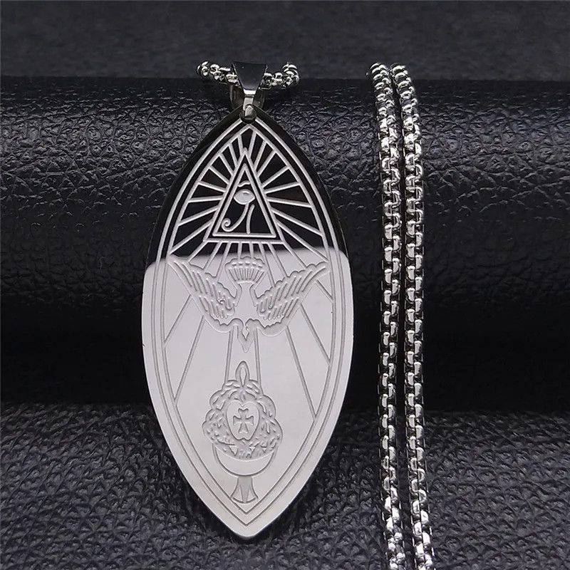 Jewelry Ordo Temples Orientis Pendant Necklace Emblem Size ONE SIZE - 2 Thumbnail