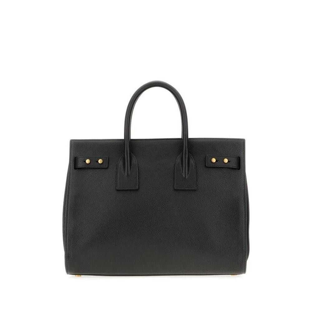 Yves Saint Laurent Saint Laurent Black Calf Leather Sac De Jour Handbag Size ONE SIZE - 3 Thumbnail