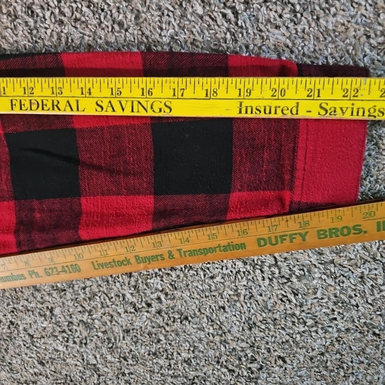 Other Maurices L Hooded Button Up Flannel Shirt Size L / US 10 / IT 46 - 6 Thumbnail