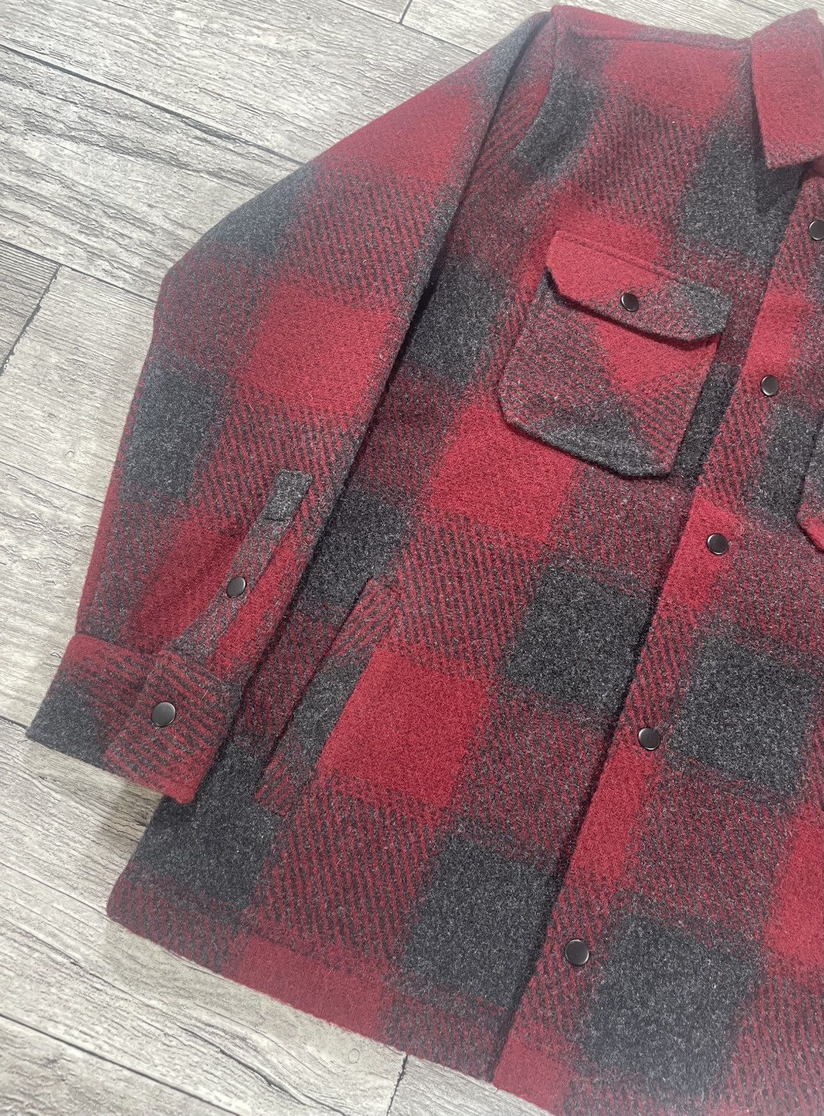 Folk Vintage Folk Luxury Style Mens Wool Style Overshirt Size US M / EU 48-50 / 2 - 3 Thumbnail