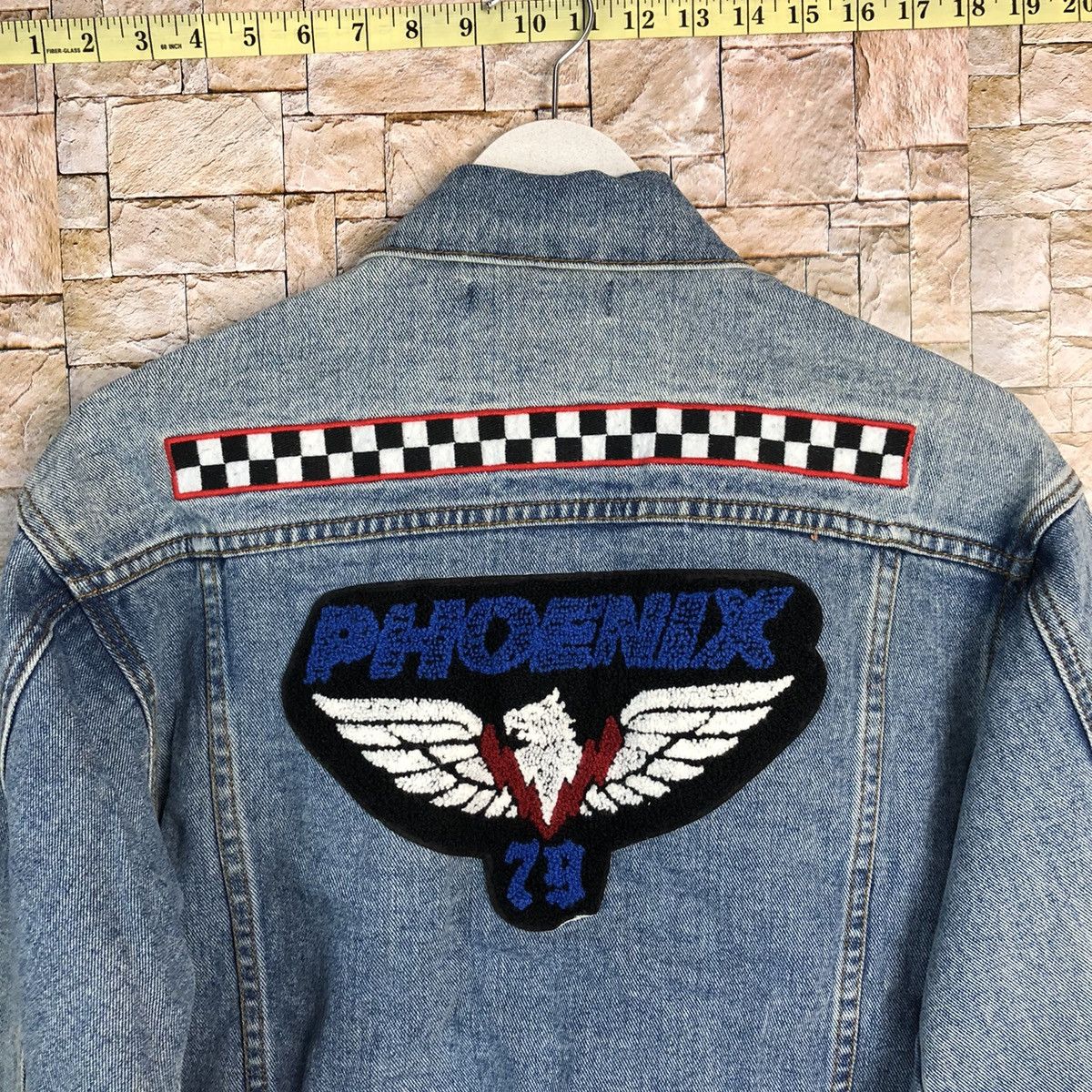 Japanese Brand Phoenix 29 Denim patch vintage jeans Jacket #A266 Size US M / EU 48-50 / 2 - 16 Thumbnail