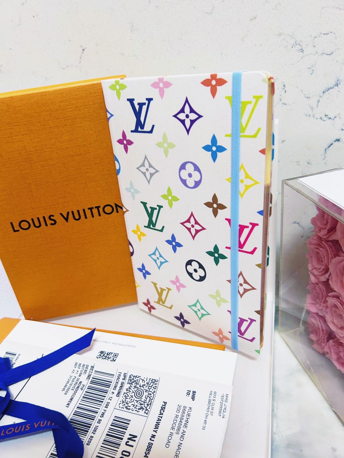Louis Vuitton Authentic Louis Vuitton x Murakami 2025 Multicolor Notebook Size ONE SIZE - 3 Thumbnail