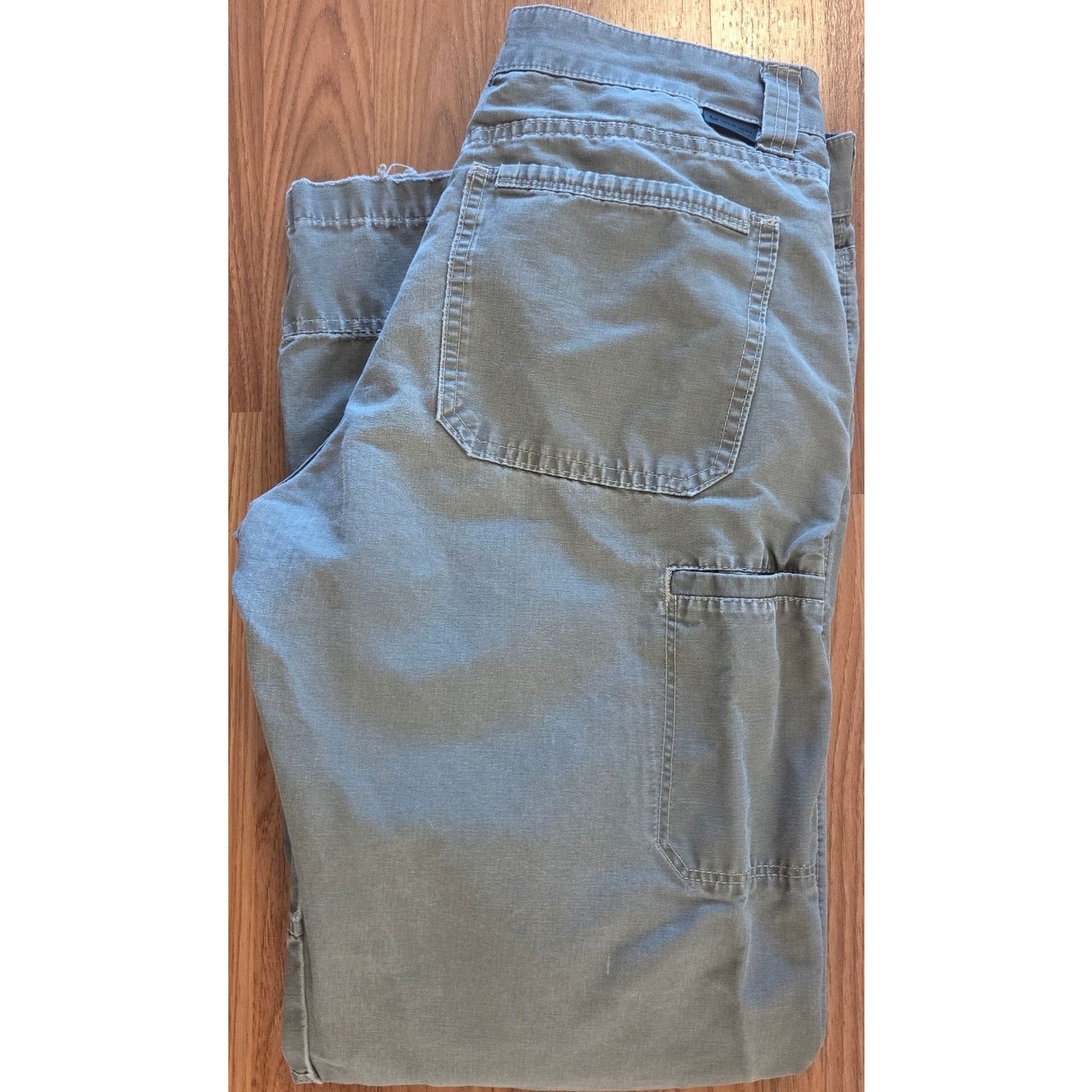 Wrangler Wrangler Outdoor Series Men's Grey Work Hiking Pants 32x30 Size US 32 / EU 48 - 4 Thumbnail