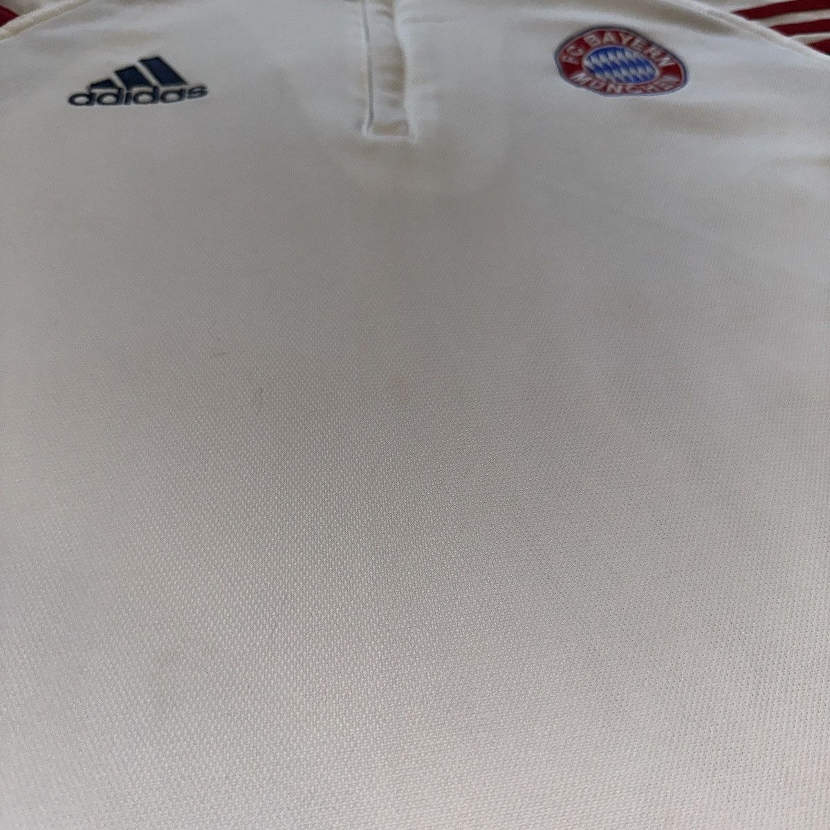 Adidas Vintage Bayern Munich Jersey Mens XL Adidas 03/04 White Size US L / EU 52-54 / 3 - 2 Thumbnail