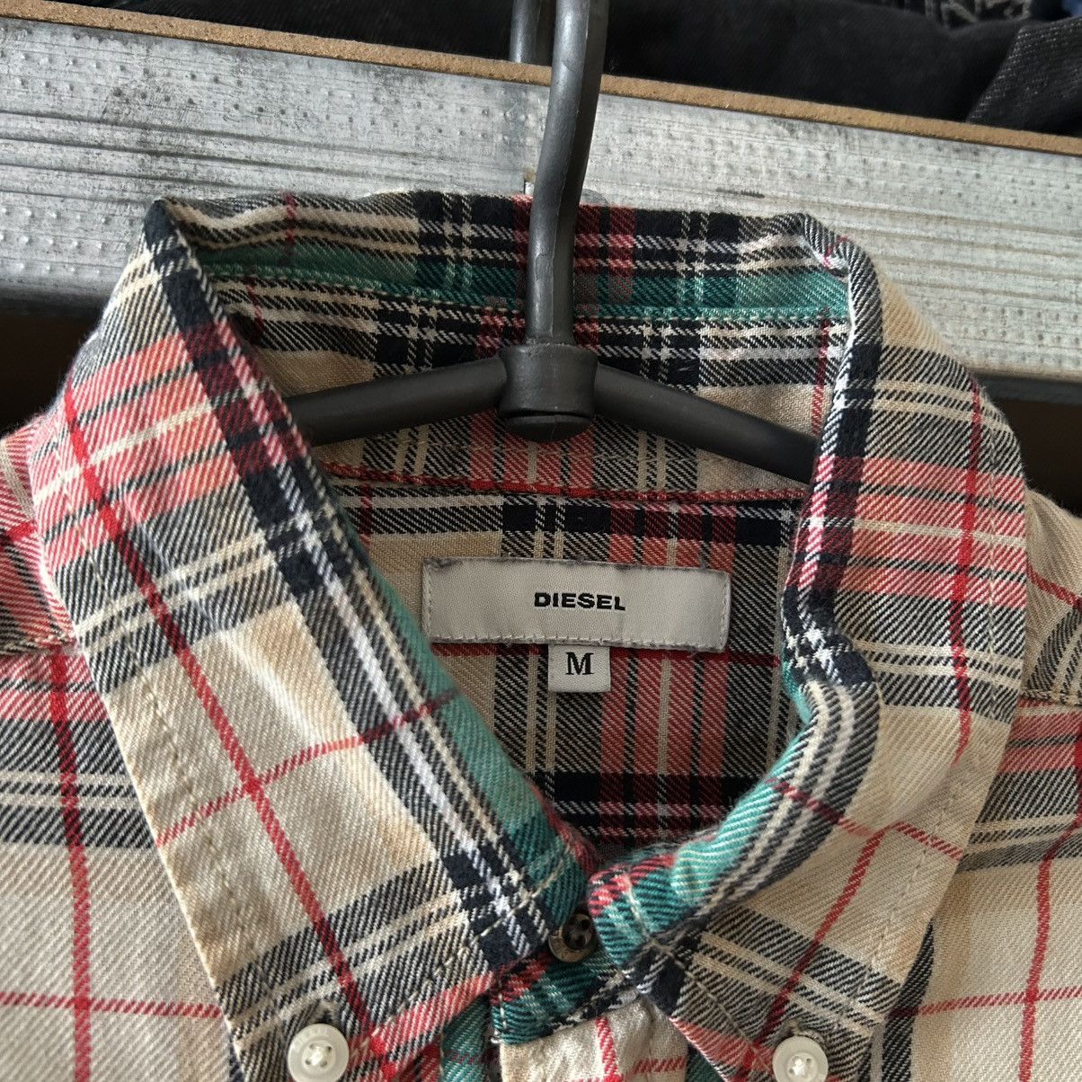 Diesel Designer Diesel Basic Coloured Graphic button y2k shirt Size US M / EU 48-50 / 2 - 4 Thumbnail
