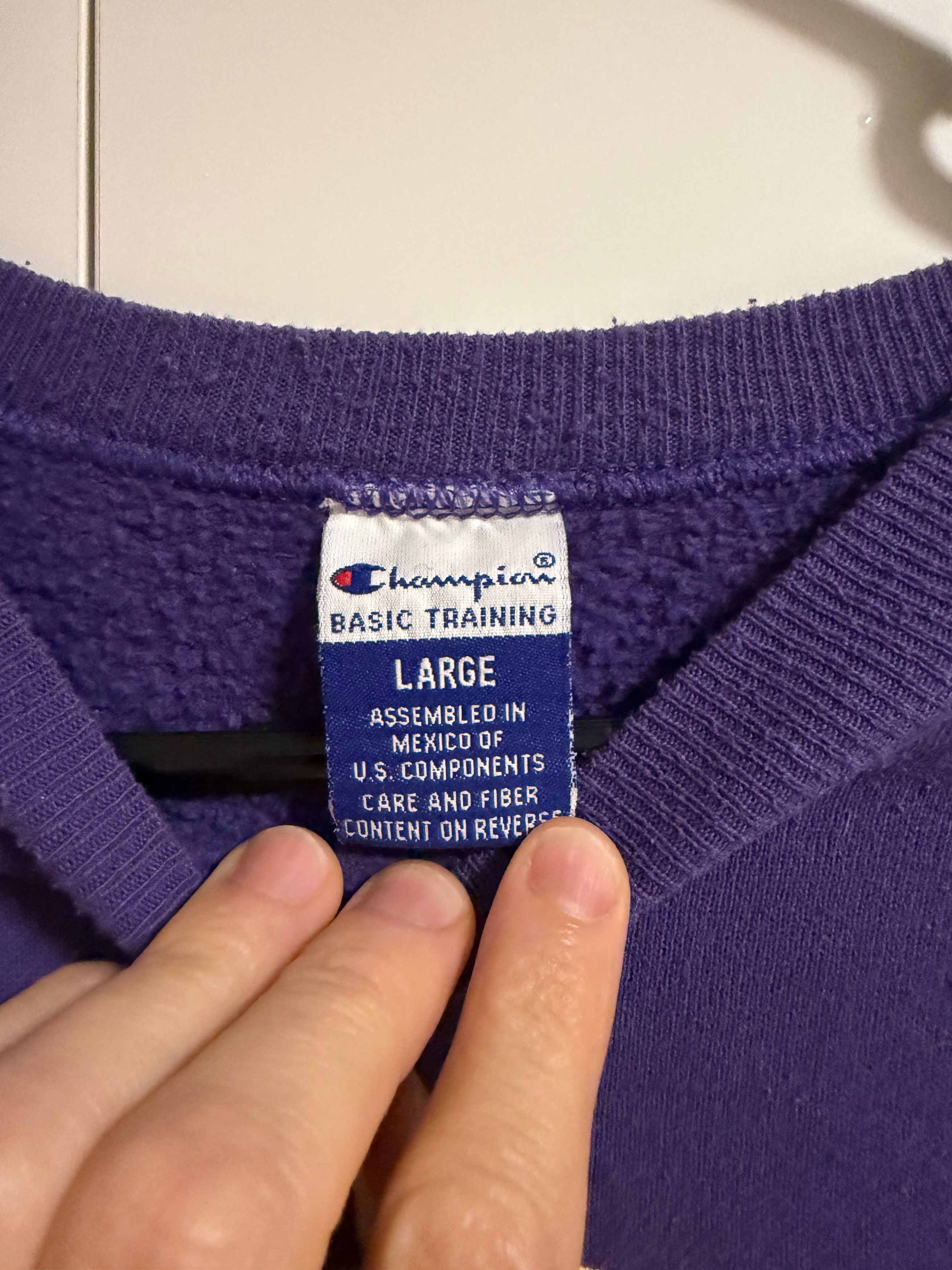 Champion Vintage 90's University of Washington Sweatshirt Size US L / EU 52-54 / 3 - 2 Thumbnail