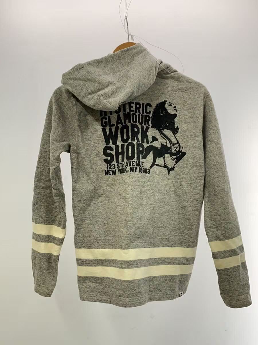 Hysteric Glamour Hysteric Work Shop Striped Zip Hoodie Size US S / EU 44-46 / 1 - 2 Thumbnail