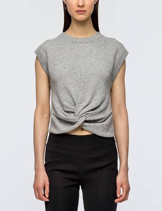 Alexander Wang Alexander Wang wool/cashmere top/vest/sleeveless sweater. Size M / US 6-8 / IT 42-44 - 1 Thumbnail