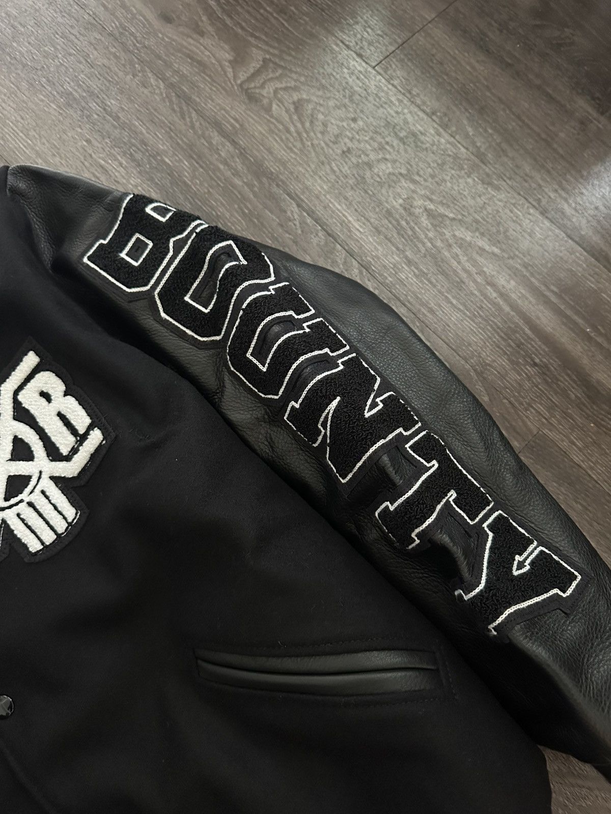 Bounty Hunter Bounty Hunter x Stray Rats Varsity Jacket NEW Large Size US L / EU 52-54 / 3 - 5 Thumbnail